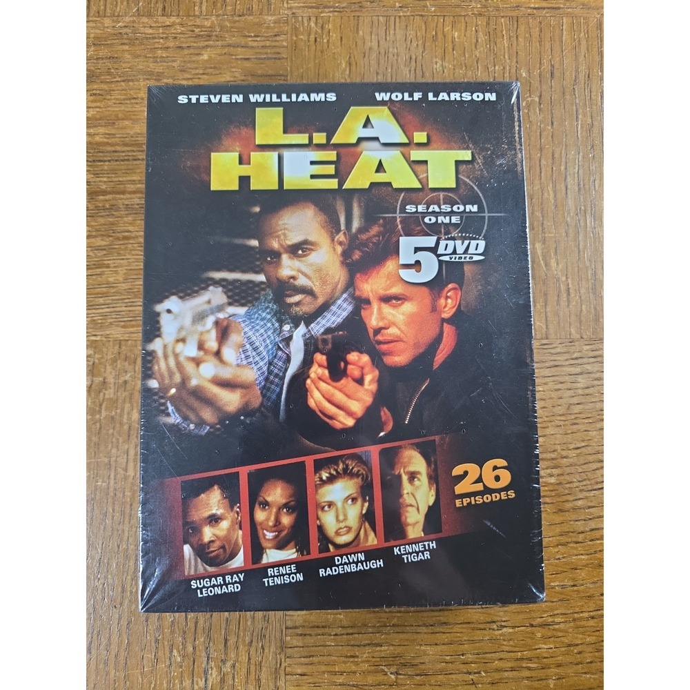 L.A. Heat: Season 1 Complete DVD Set 5 Discs - NEW & SEALED